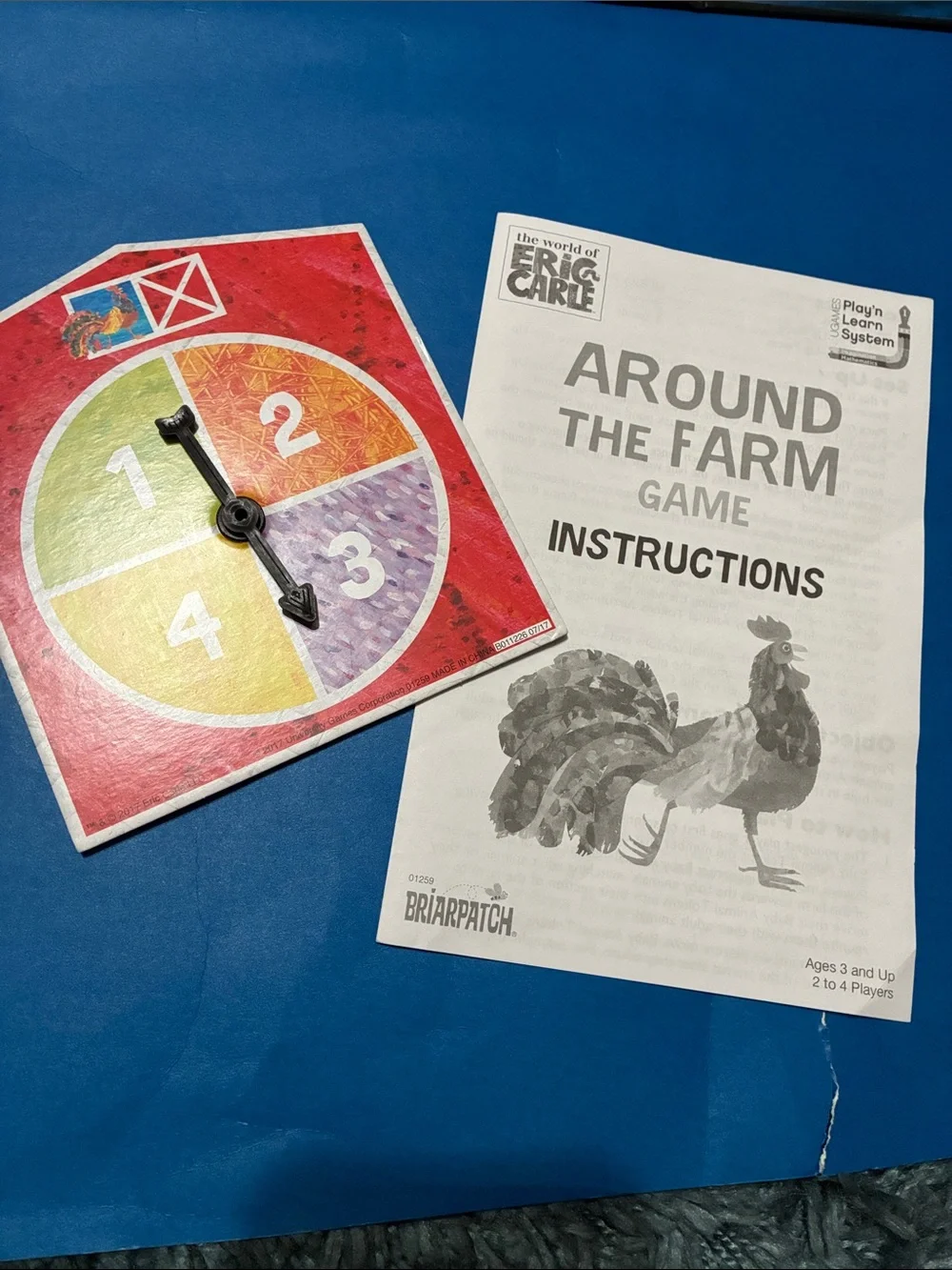 Eric Carle/Briarpatch - AROUND THE FARM GAME